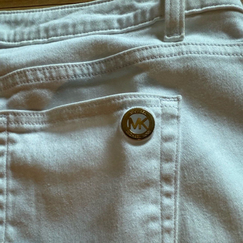 Michael Kors Cream Denim Pants